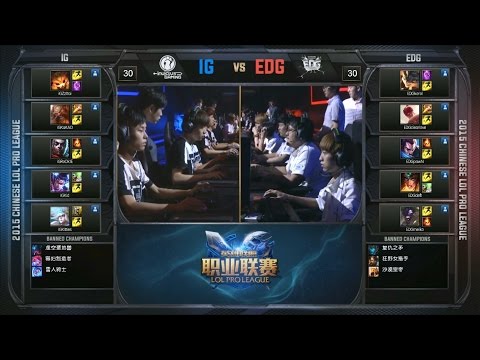 EDG vs IG Game 4 Highlights – EDWARD vs INVICTUS - LPL Summer Playoffs - Knockout - 3rd Place