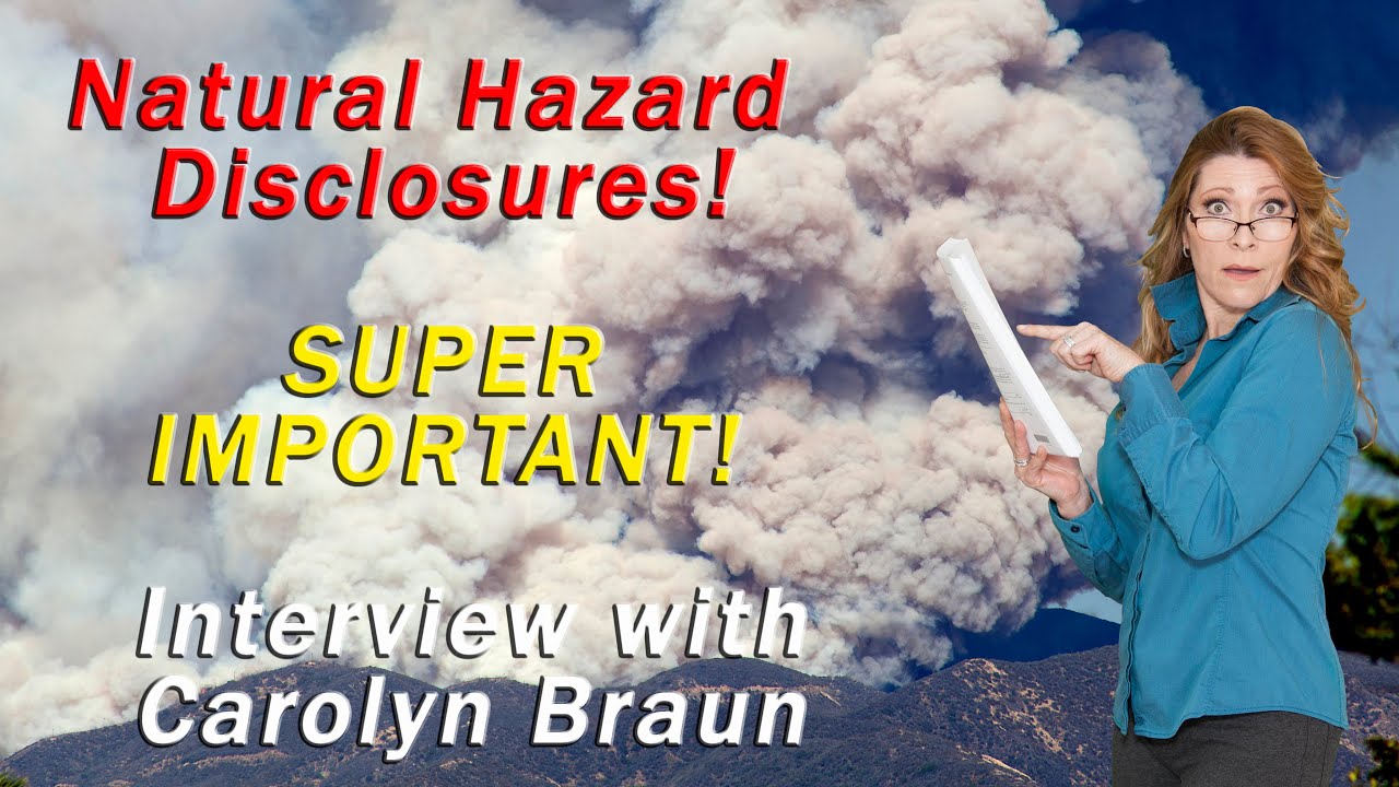 🔥 Critical Things to Know About Natural Hazard Disclosures 🌋 First American NHD 🎬 Carolyn Braun 📚