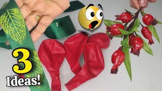Turn Ribbon and Balloons into 3 Amazing Ideas! Easy Crafts You Never Imagined 😱