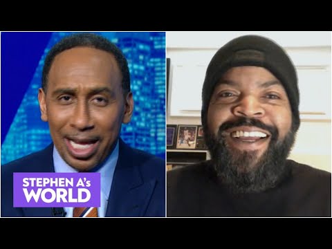 冰立方談科比的五大時刻，湖人的奪冠機會和他的攻略｜斯蒂芬-A的世界。 (Ice Cube talks Kobe's Top 5 moments, the Lakers' title chances and his Raiders | Stephen A's World)