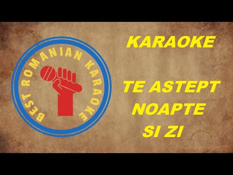 KARAOKE:  Te astept noapte si zi Versuri Negativ (Re min)