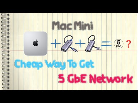 Mac Mini Cheap 5 GbE Network - Using Link Aggregation w/ Two 2.5 GbE USB Adapters