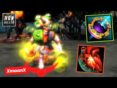 HoN Drunken Master PORTAL KEY with BEHEMOTH'S HEART