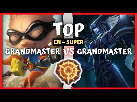 Chinese Teemo Main Top vs Lissandra Main - CN Super Server Rank S10