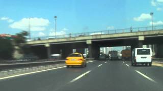 preview picture of video 'Turkey: Istanbul freeway tour'