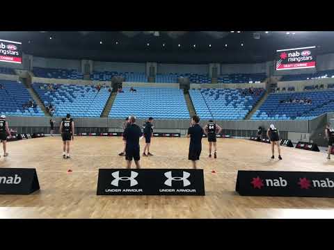 Glenelg’s Will Gould (64) & North’s Dyson Hilder (65) & Karl Finlay (63) - Yo Yo Test AFL Combine