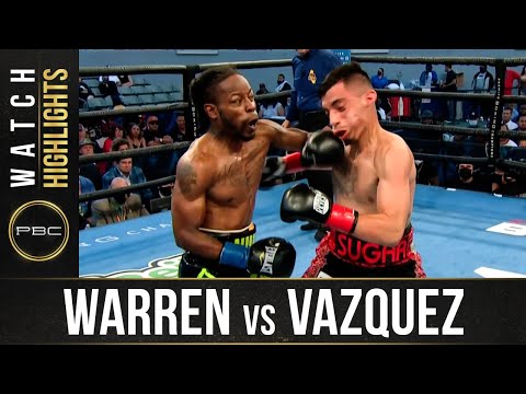 Warren vs Vazquez HIGHLIGHTS: August 14, 2021 | PBC on SHOWTIME