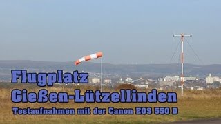 preview picture of video 'Flugplatz Gießen Lützellinden EDFL'