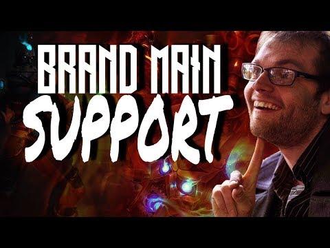 Brand Main support - Live commentary gameplay