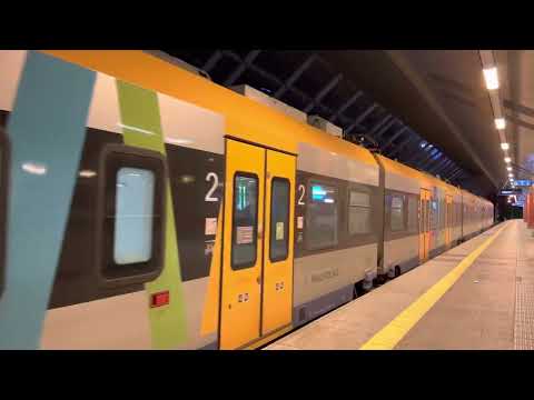 [4K] For Sędziszów, Małopolska train departure at Kraków station, Poland