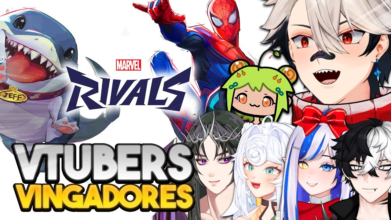VTUBERS SE TORNAM HERÓIS DA MARVEL | Marvel Rivals