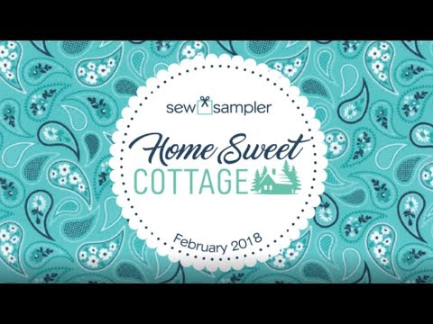 Fat Quarter Shop's "Sew Sampler" Monthly Subscription Quilting Box - February 2018