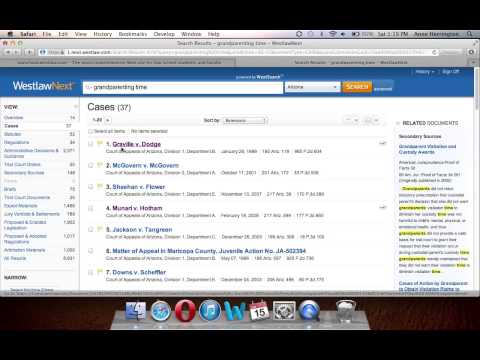 Westlawnext Tutorial
