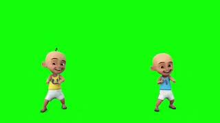 Download lagu Upin ipin joget green screen mp3