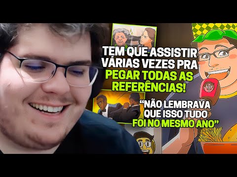 CASIMIRO REAGE: RETROSPECTIVA ANIMADA 2022 ♫ - Canal Nostalgia | Cortes do Casimito
