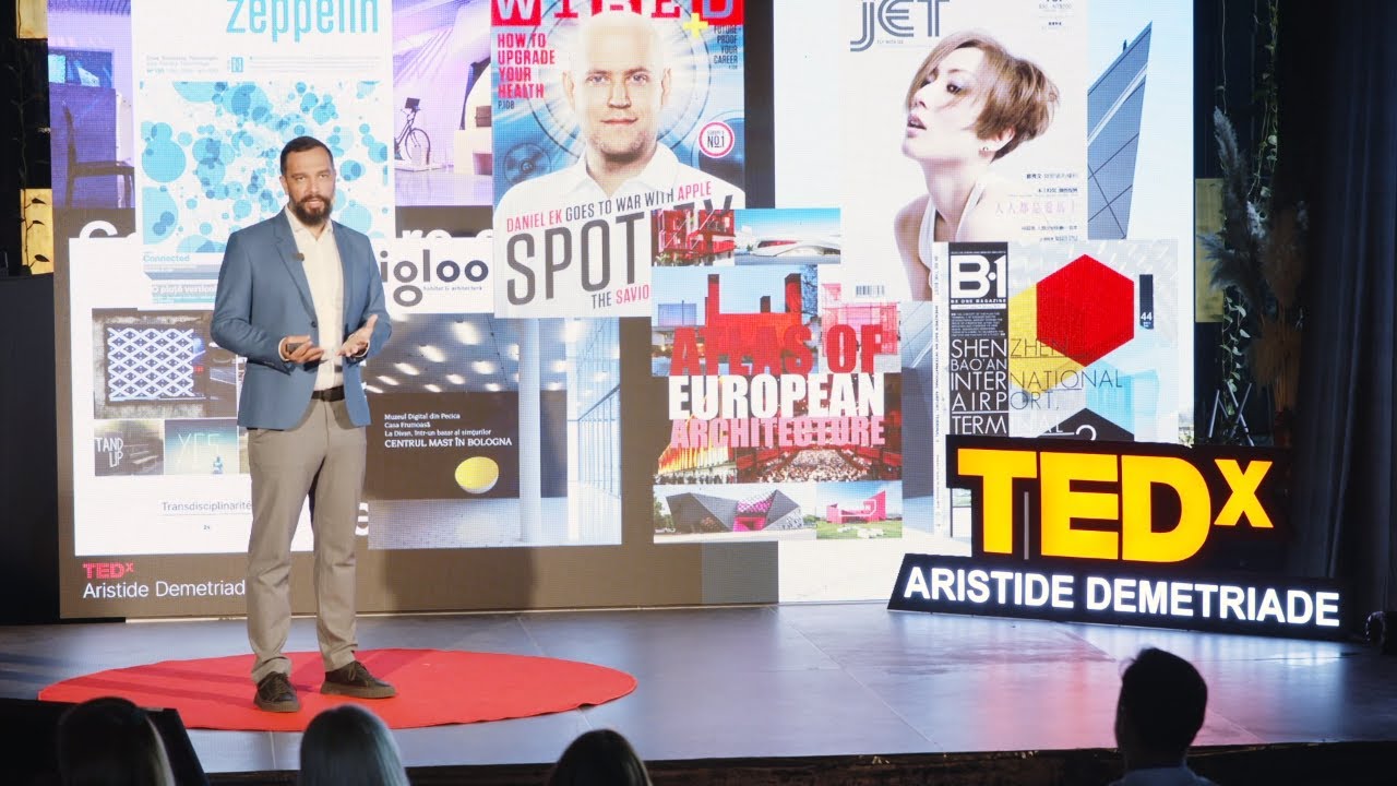 Arhitectura este act de curaj | Claudiu Ionescu | TEDxAristide Demetriade Street