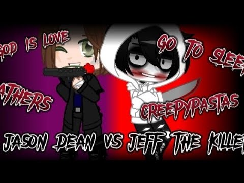 Jason dean Vs Jeff the killer (RAP battle) Who won? |Gacha club| CURSE WARNING