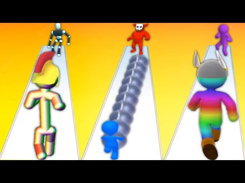 TALL MAN RUN vs GIANT INCOMING vs GIANT RUSH - Triple Game