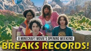 A Minecraft Movie BREAKS RECORDS | Sony And Nintendo's STOCKS DROP Due to US TARIFFS