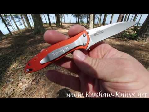Kershaw Leek Orange Knife 1660OR - video overview