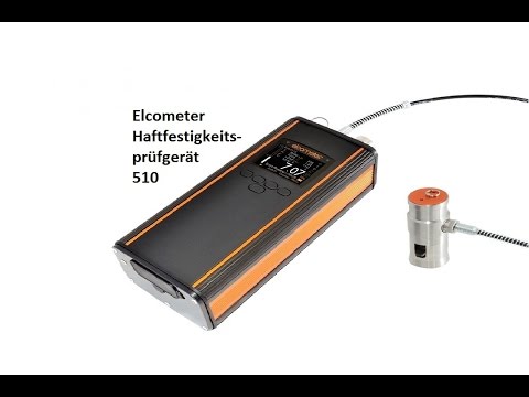Elcometer 510 Automatisches Haftfestigkeitsprüfgerät gemäß ISO 4624 --www.elcometer.de--