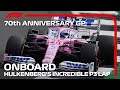 Hulkenberg Storms To 3rd in Silverstone Qualifying | 70th Anniversary Grand Prix