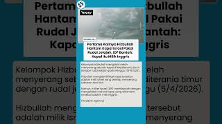 Hizbullah Hantam Kapal Israel dengan Rudal Jelajah, IDF Sebut Kapal yang Diserang Milik Inggris