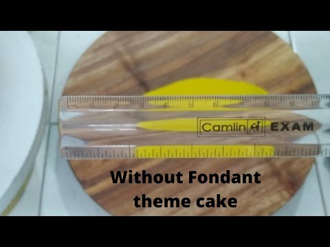 Cake decoration idea|New trick for cake decoration||Satvik cakes & Food