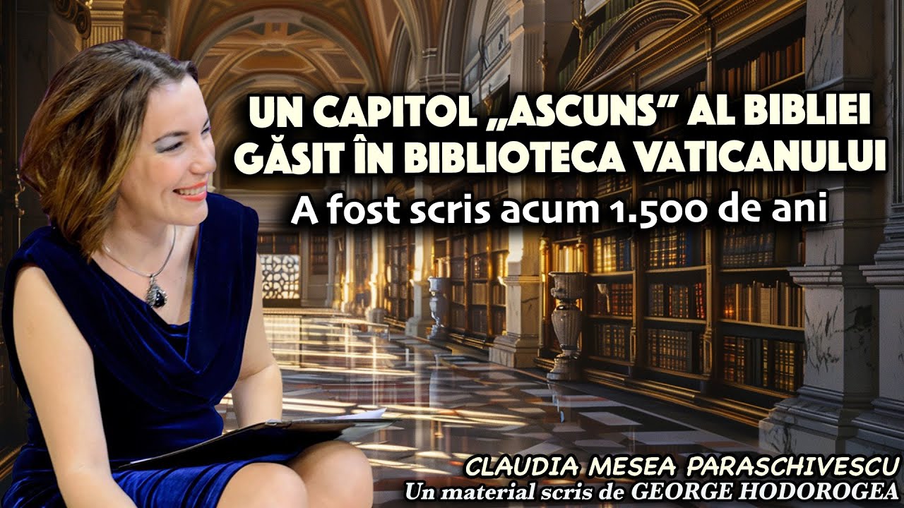 Un capitol „ascuns” al Bibliei gasit in Biblioteca Vaticanului * A fost scris acum 1 500 de ani