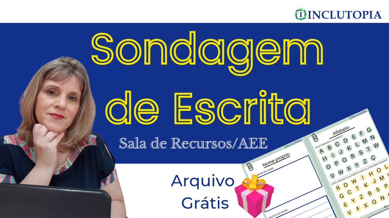 Como fazer avaliação de Escrita na Sala de Recursos/AEE