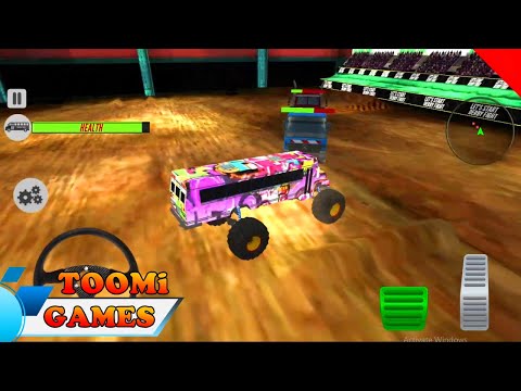 💥💥 Bus Derby 2020 - Monster Bus Derby Destruction 2020 Crash Stunts #5 | Android GamePlay