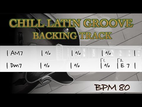 Chill Latin Groove Backing Track - Modal Interchange