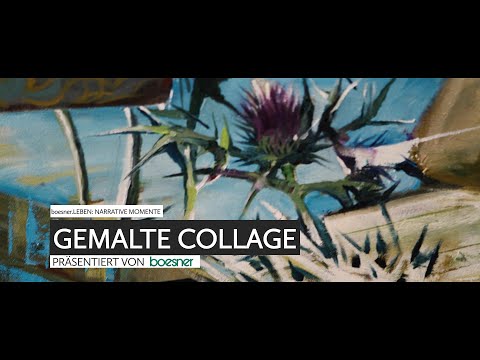 Gemalte Collage - Michal Schmidt