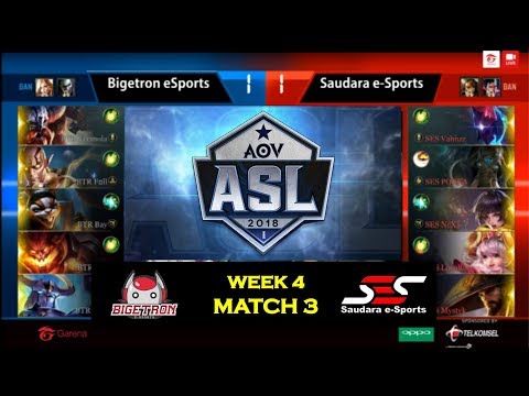 ASL 2018 Season 1 Week 4 - BIGETRON ESPORT VS SAUDARA ESPORT (Match 3)