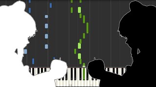 Bad Apple!!  | Touhou Piano Tutorial