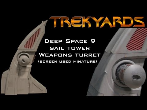DS9 Weapons Turret Miniature (DS9) - Propworx Collection