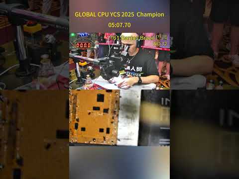 Congratulations to  Rodrigo Dos Santos for winning the CPU competition with a time of 5:07.70!