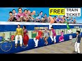 Free Train Ticket Yatra Hindi Moral Stories Hindi Kahani Hindi Bedtime Stories Funny Comedy Video