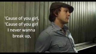 I Have You To Thank - Gavin DeGraw (Lyrics)