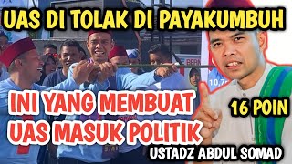 Download lagu UAS DITOLAK KARENA IKUT POLITIK ‼️TERNYATA KARENA DENDAM DULU  USTADZ ABDUL SOMAD mp3