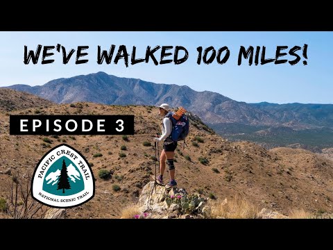 PCT 2022 | Ep. 3 Scissors Crossing (Julian) to Mile 100