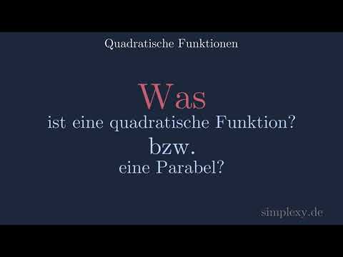 Normalparabel y = x^2 Quadratische Funktionen zeichnen mit Wertetabelle ? häää!!! - simplexy.de