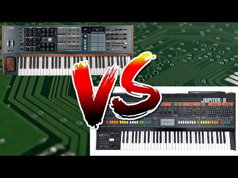 Roland Jupiter 8 vs Arturia Polybrute (Firmware V2)