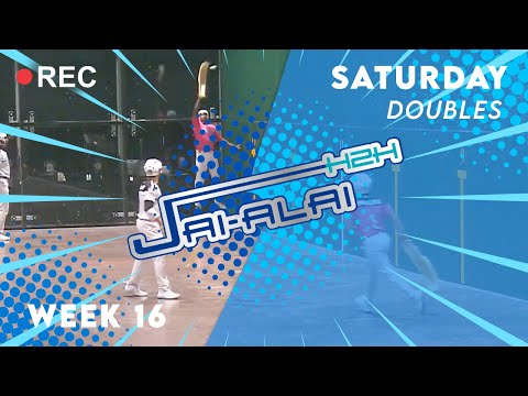 Jai-Alai H2H - Doubles H2H - Sat. Aug 14, 2021