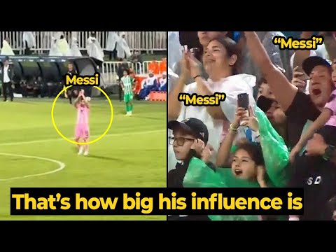 45K Atlético Nacional fans gave MESSI a standing ovation during Inter Miami’s victory