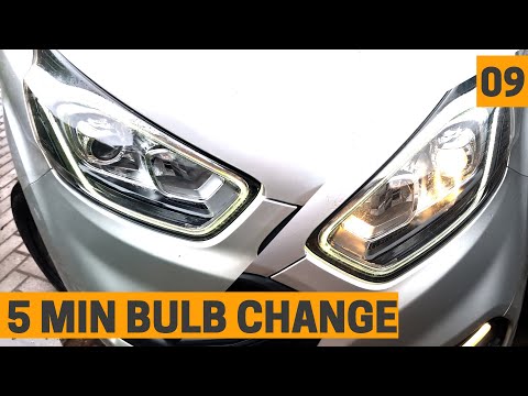 Transit Custom Headlight Bulb Swap In Under 5 Minutes