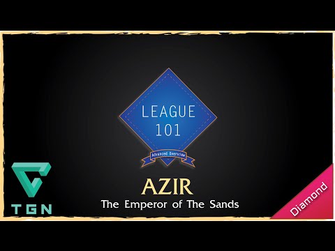[League 101] Azir Diamond Advanced Overview Guide (Build, Laning, Matchups, and More!)