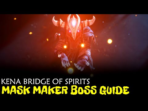 Kena Bridge of Spirits - Mask Maker Boss Fight Guide - PS5