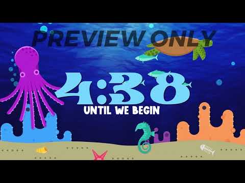 Video Downloads, Summer - General, Under the Sea - Volume One: Kids Countdown Video