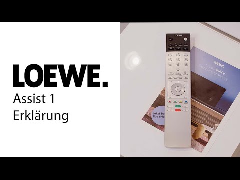 LOEWE | bild v.55/65 | Assist 1 Fernbedienung | Erklärung